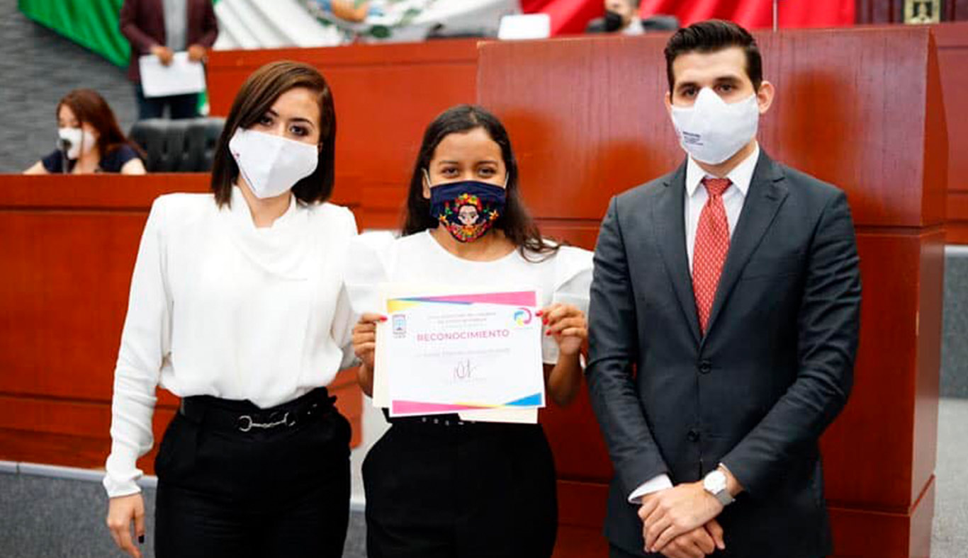 Conoce a Vianey ganadora del premio estatal de la juventud Morelos