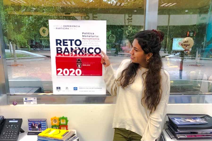 Guadalupe Ibarra enlace universitario Banxico promueve Reto Banxico