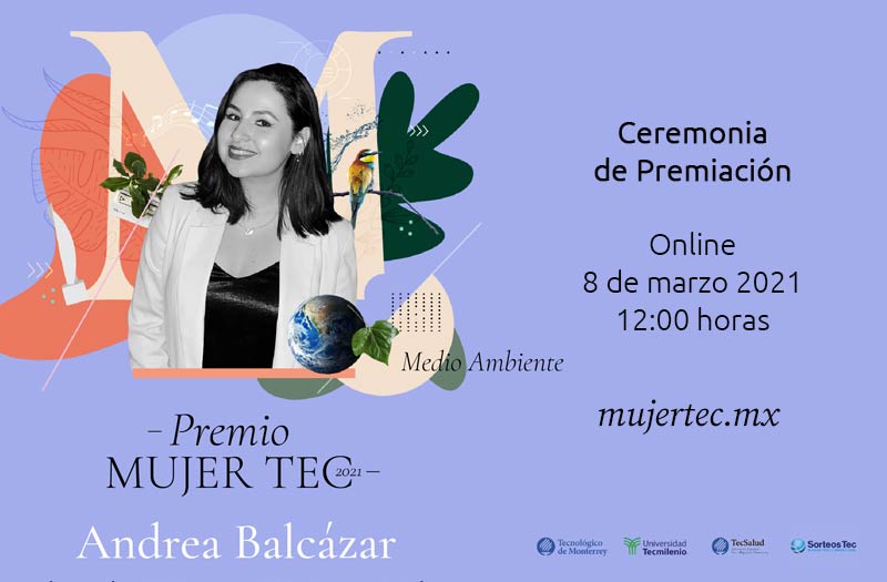 Andrea Balcazar invitación Mujer Tec