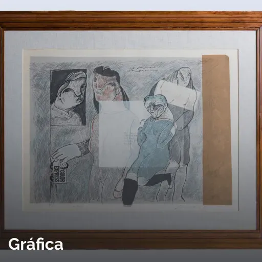 José Luis Cuevas, La carta, s/f