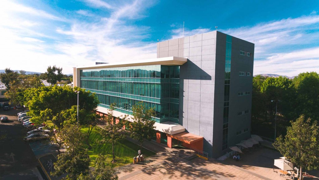Edificio Vista Aérea Universidad en Guadalajara