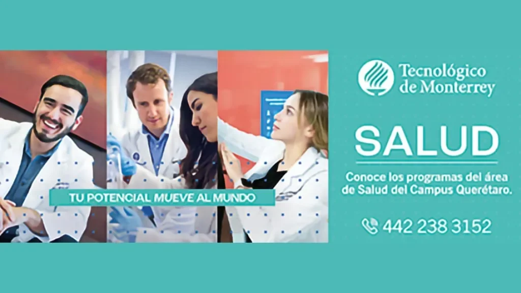 Conoce los programas del área de Salud en Campus Querétaro