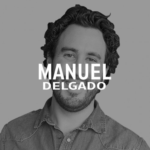 Rostro de Manuel Delgado fotógrafo documental
