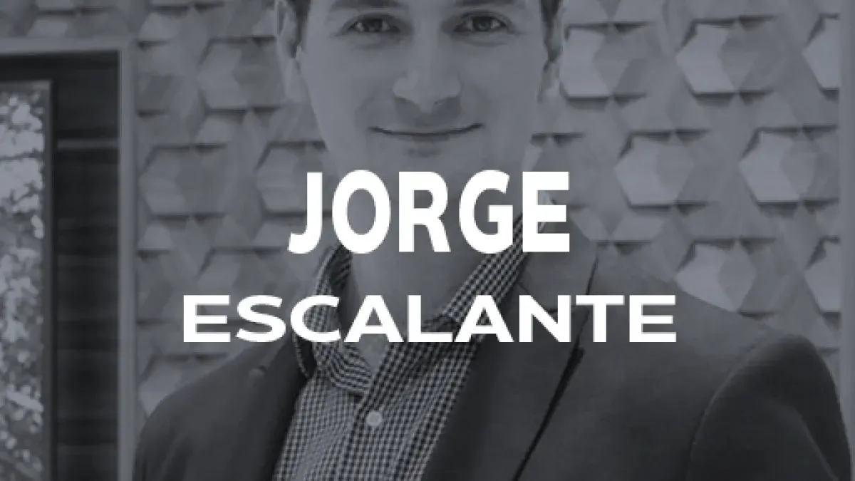 Jorge Escalante Licenciado en Transformación de Negocios
