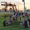 Eagle X con su robot tipo Mars Rover